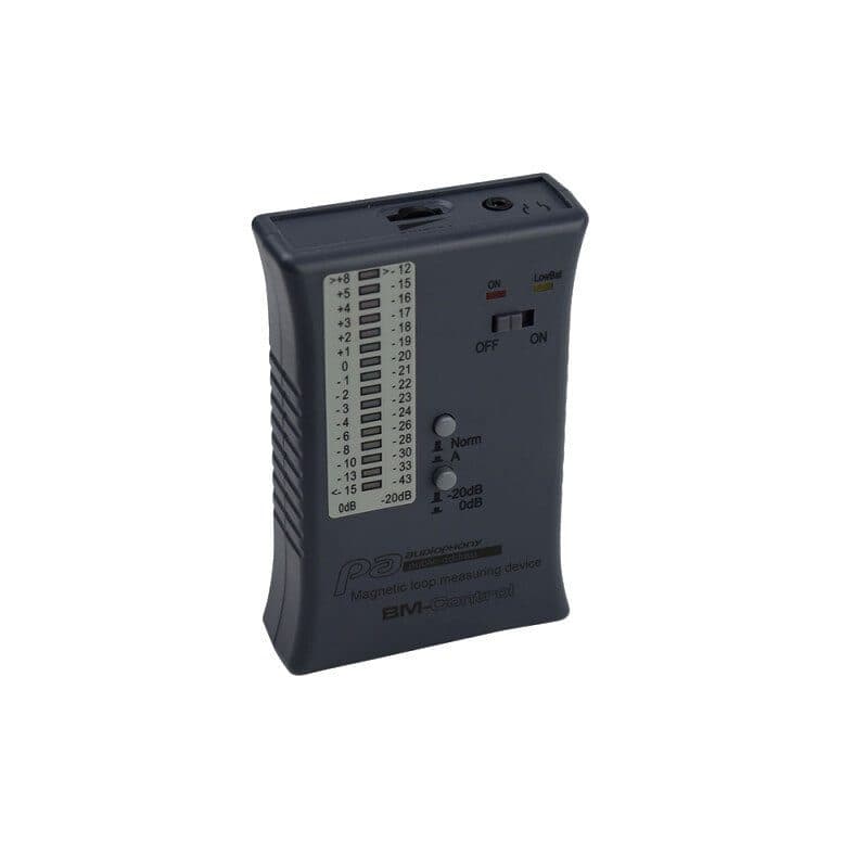Strumento messa in servizio loop magnetico - Audiophony PA BM-Control