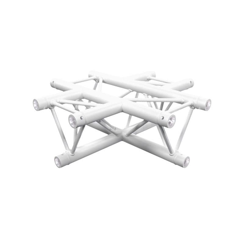Americana triangolare giunto angolare 290mm 90° 4 vie bianca - CONTESTAGE HIT-H11476