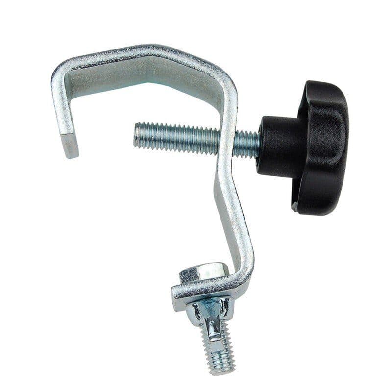 Morsetto a gancio per proiettore, tubo Ø20mm, argento - CONTESTAGE HIT-H7834