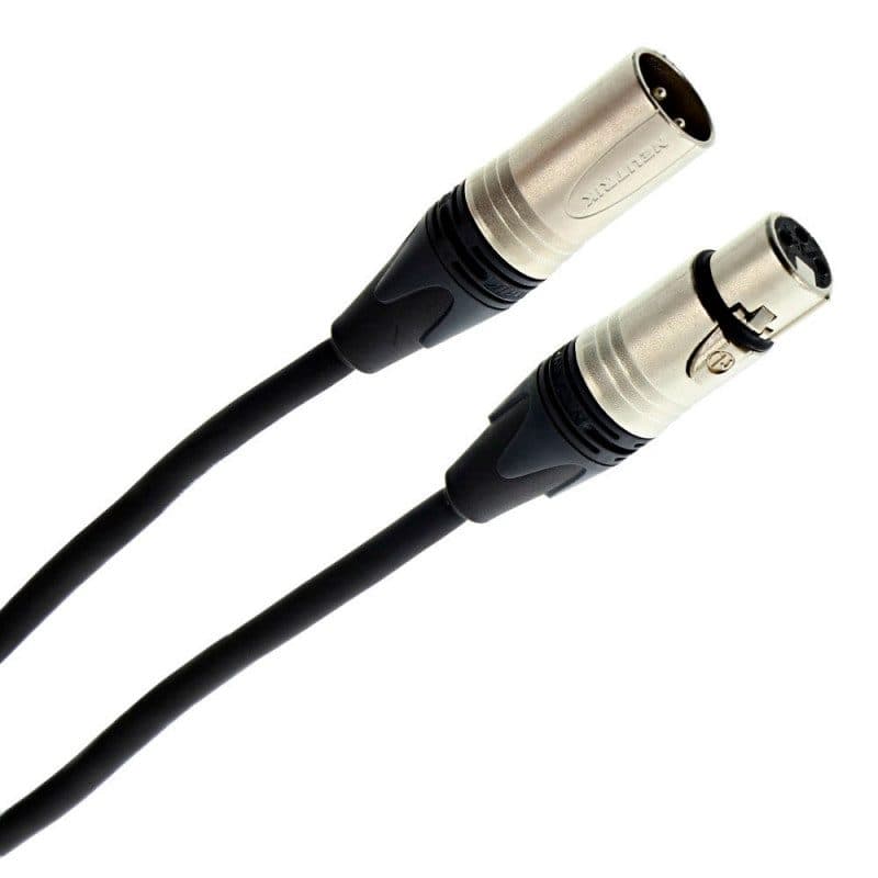 Cavo XLR F-XLR M 6 m Neutrik OD7 - PLUGGER MSC-PLUCABSXF3XM36M00ELI