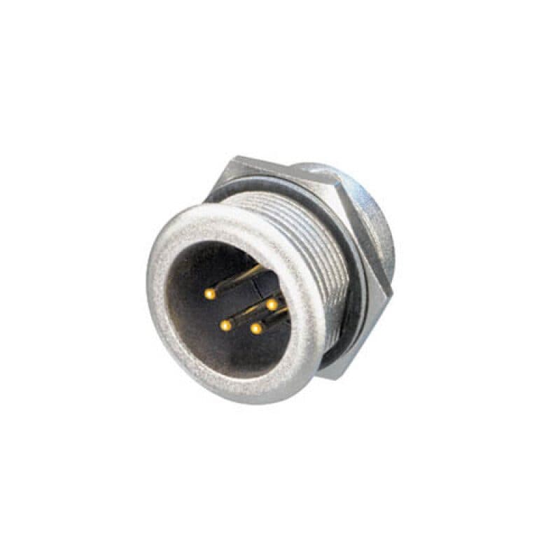 Connettore XLR maschio 4 poli da pannello Heavy Duty IP65/67 - NEUTRIK NC4MPR-HD