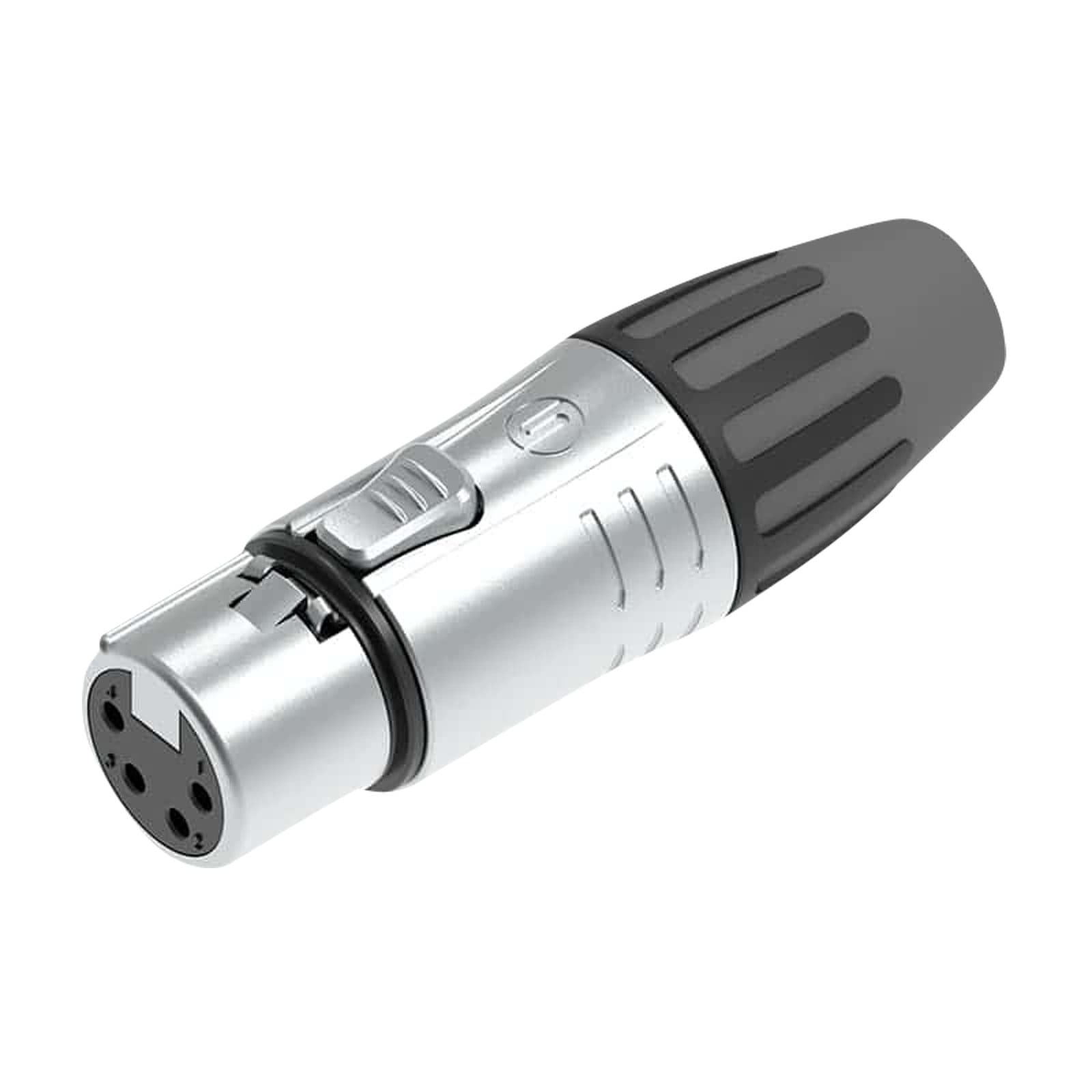 XLR 4P Connector - female - Seetronic SCMF4