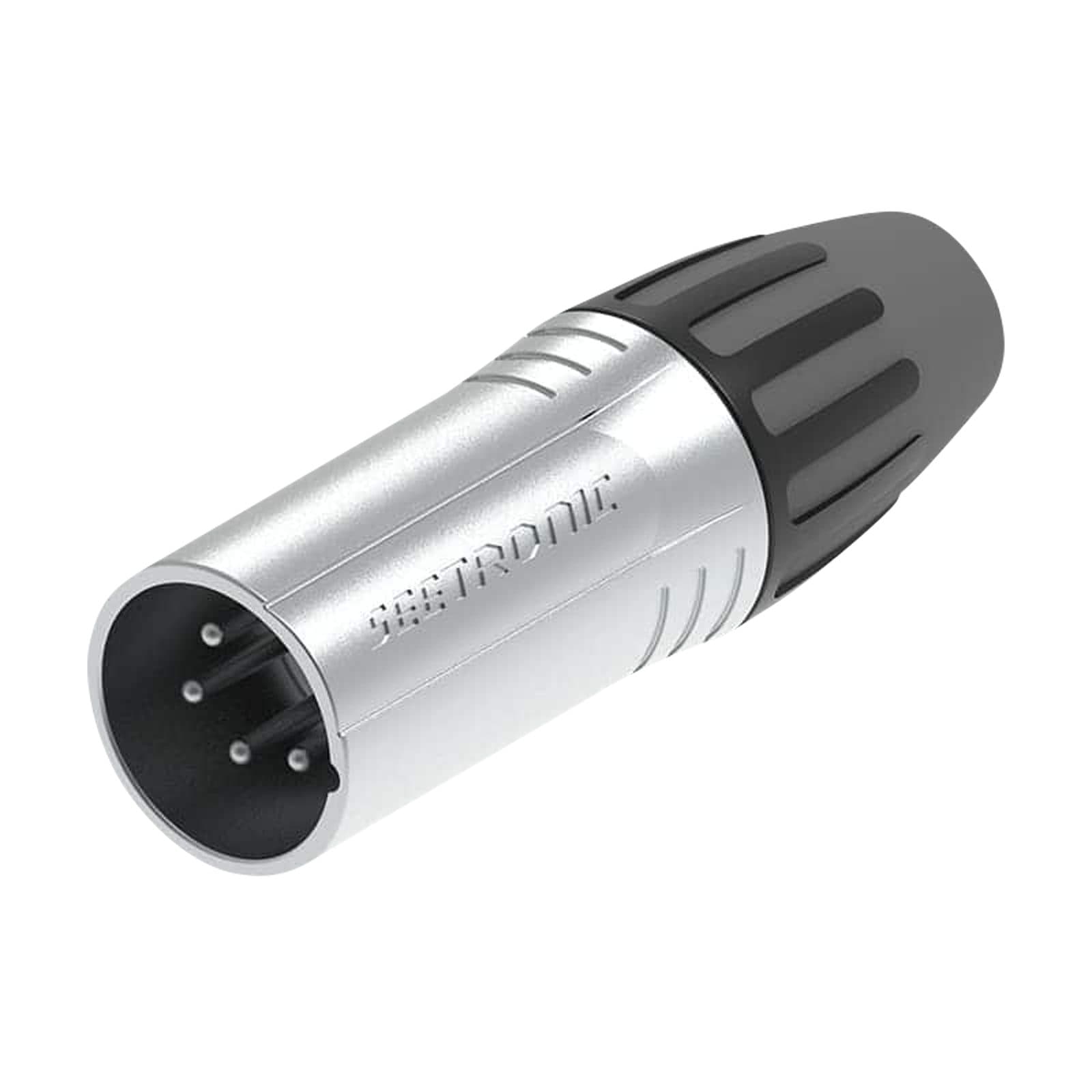 XLR 4P Connector - male - Seetronic SCMM4