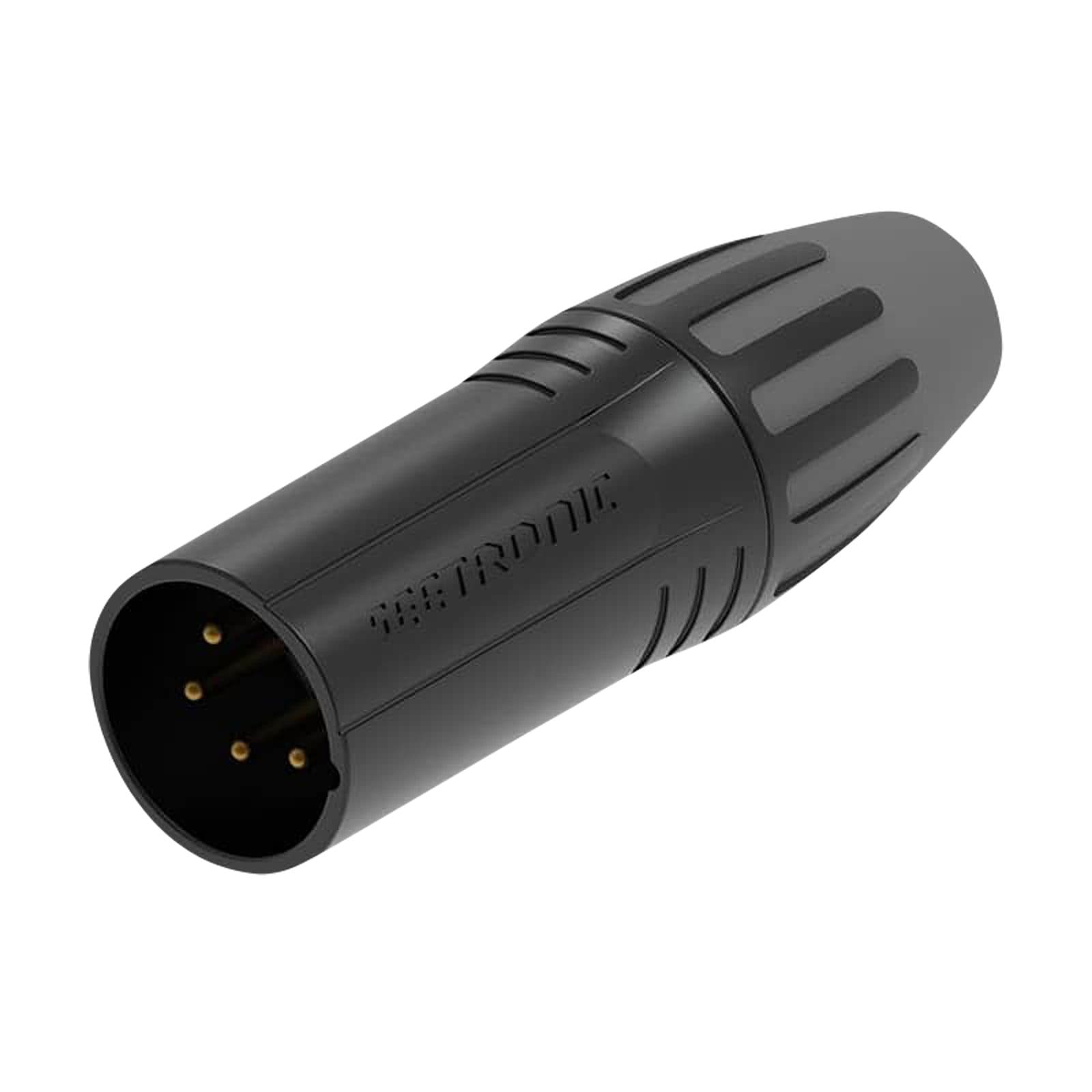 XLR 4P Connector - male - Seetronic SCMM4BG